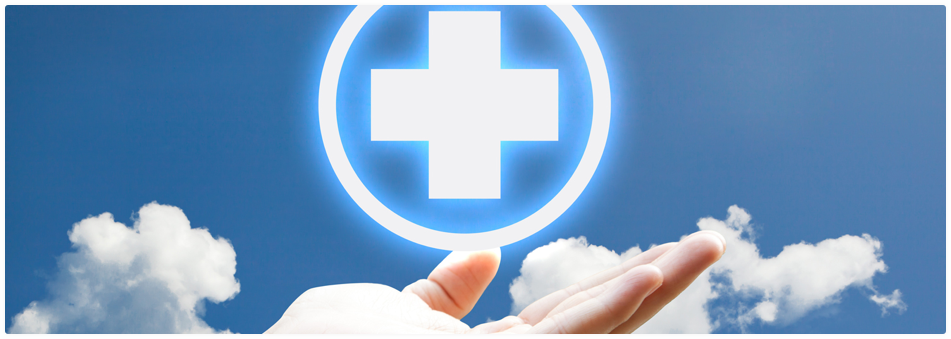 Image of a hand holding a medical plus sign